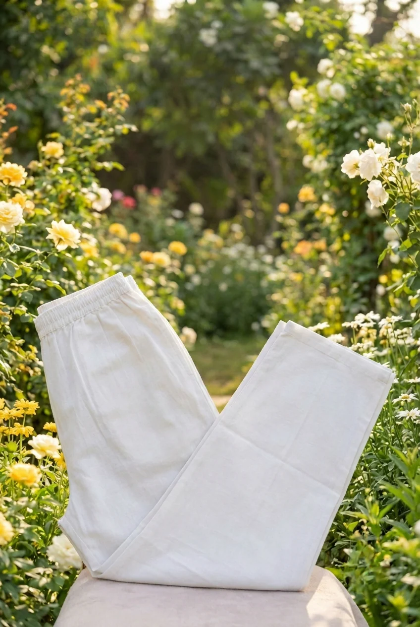 Mustard Cotton Floral Printed Two Piece Set - Image 6