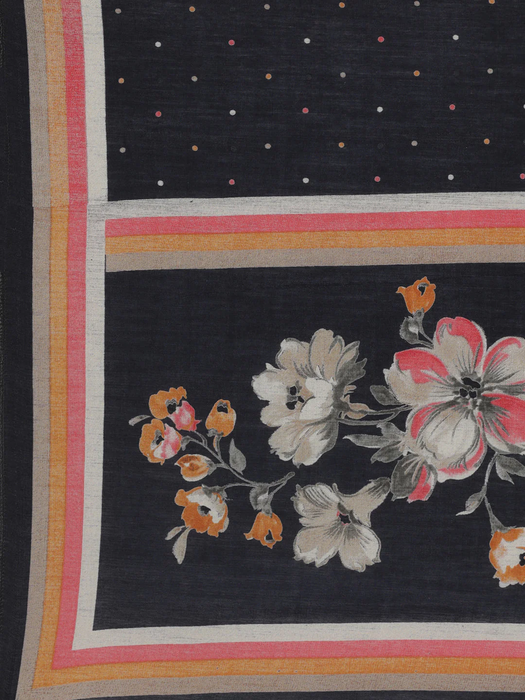 Neerus Black Printed Straight Kurta and Trousers With Dupatta - Image 7