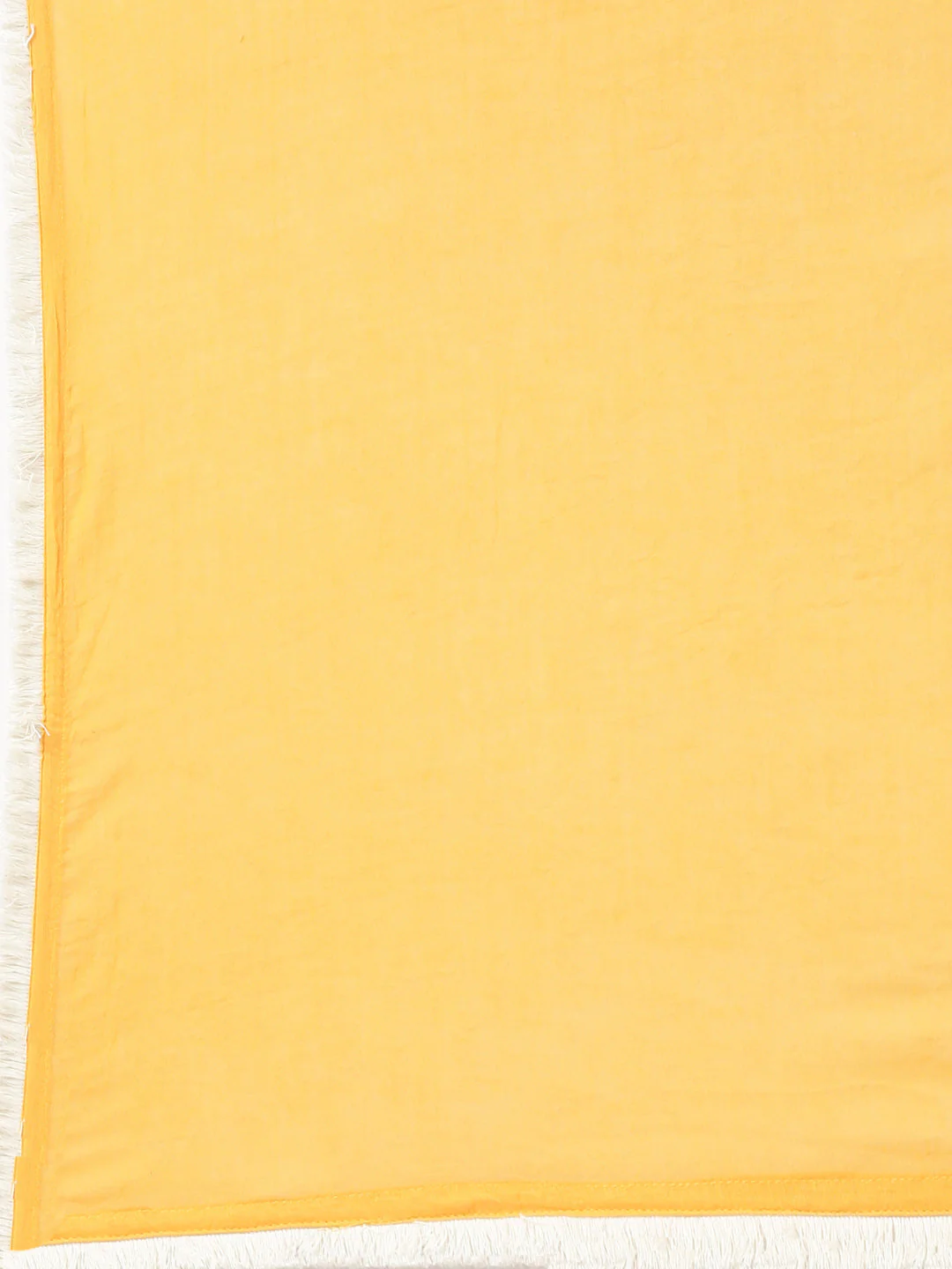 Neerus Orange Checked Straight Kurta and Trousers With Dupatta - Image 7