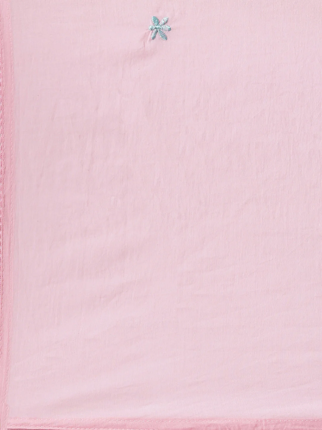 Neerus Pink Embroidered Anarkali Kurta And Trousers With Dupatta - Image 7